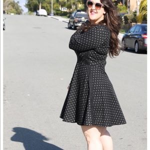 Anthropologie Polka Dot Dress
